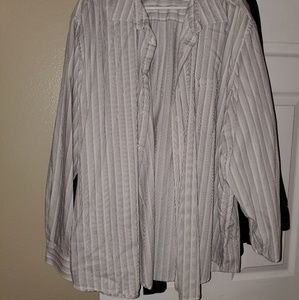 Men's 3XL long sleeve button up shirt